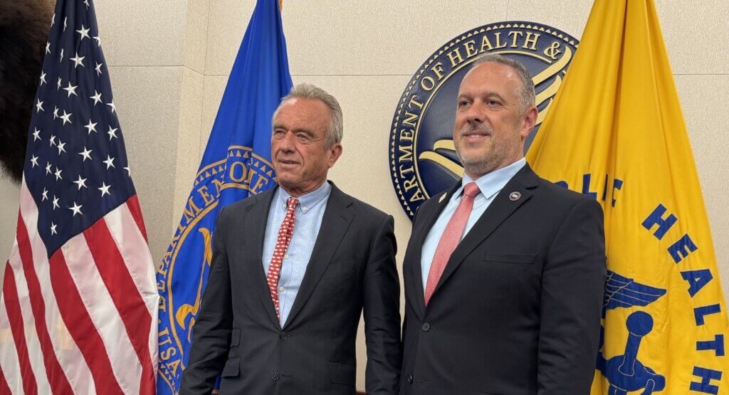 ICA President Dr. Joe Betz with HHS Secretary Kennedy